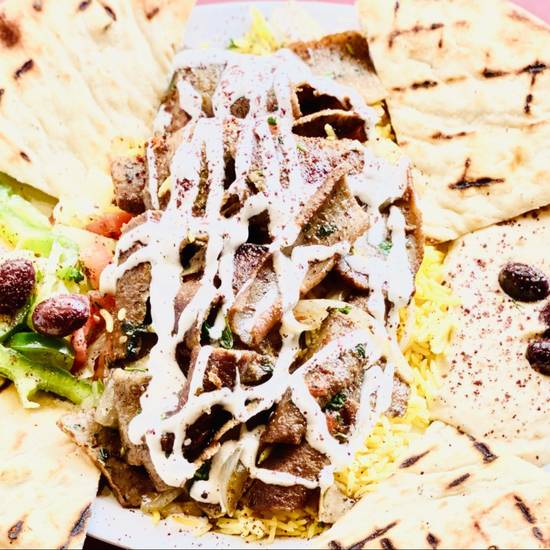 Order Gyro Plate food online from Shawarma King store, Seattle on bringmethat.com