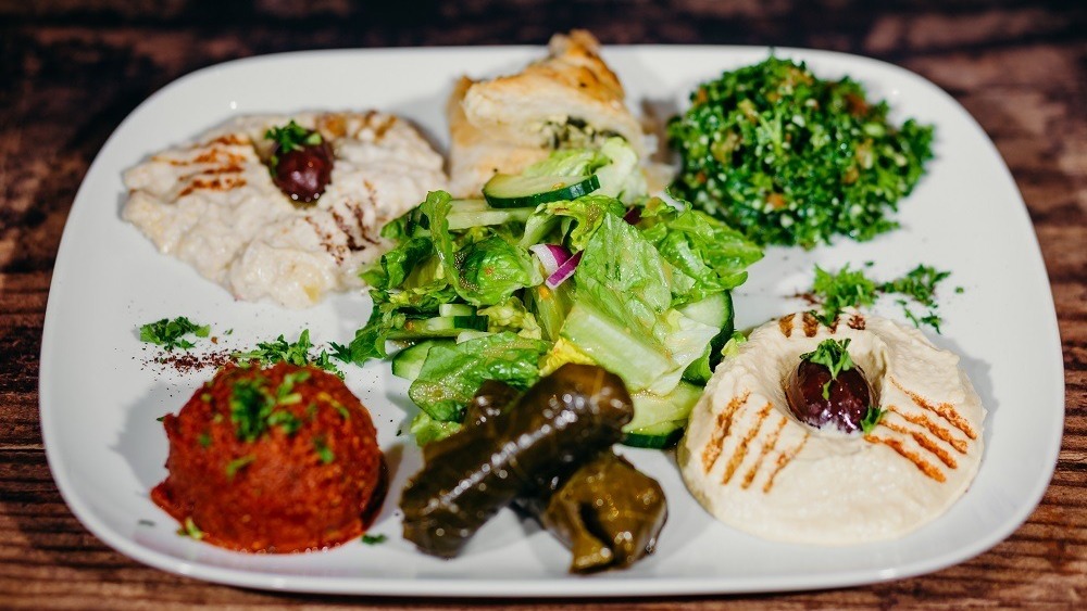 Order Appetizer Combo Plate food online from Park Gyros store, San Francisco on bringmethat.com