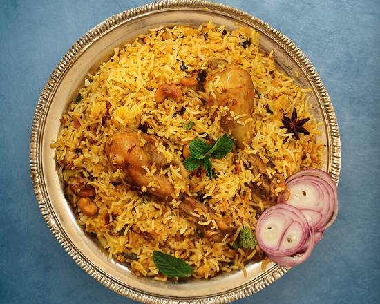 Order Chicken Biryani Peshawari food online from Gunpowder Cafe store, Los Angeles on bringmethat.com