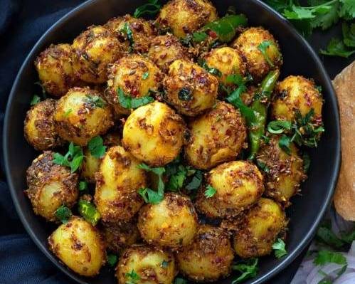 Order Jeera Aloo food online from Rasoi Fusion Indian Cuisine store, Roswell on bringmethat.com