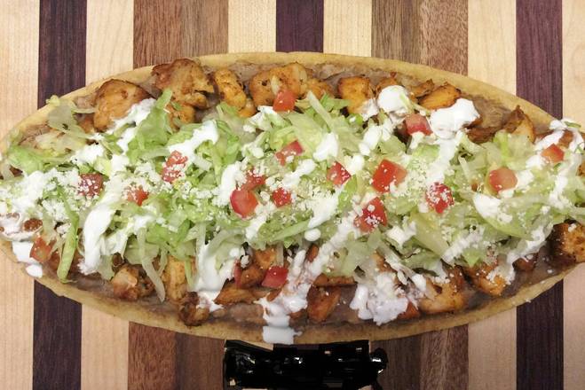 Order Huarache food online from Sin Fronteras Tacos store, Las Vegas on bringmethat.com