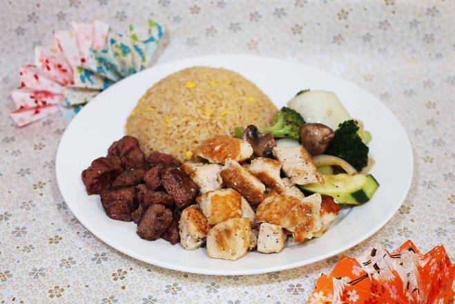 Order Chicken and Steak Bundle food online from Hibachi Express store, New Rochelle on bringmethat.com