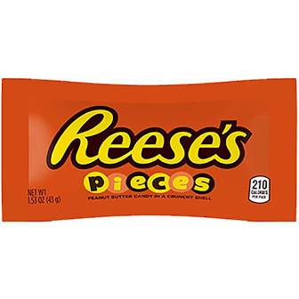 Order Reeses Pieces Standard Size Candy food online from Bi Rite Supermarket store, Olmsted Falls on bringmethat.com