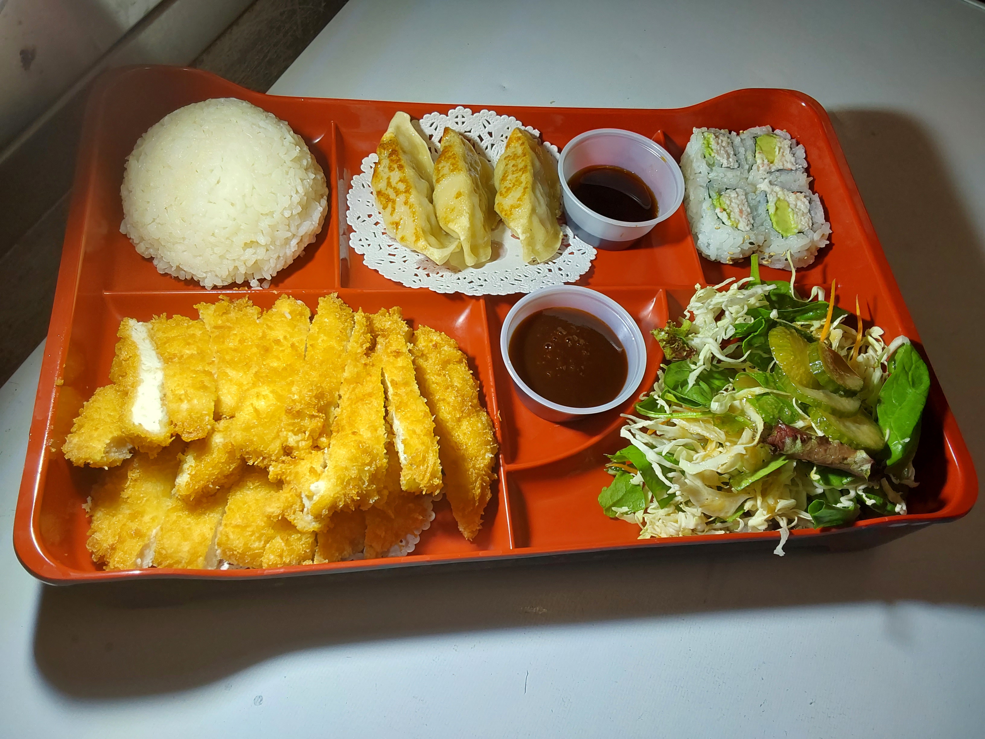 Order Chicken Katsu Bento food online from Sushi Yukiya store, Oceanside on bringmethat.com