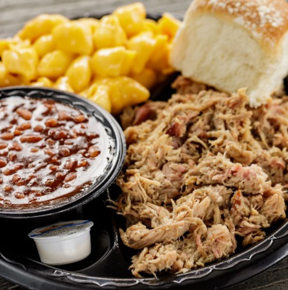 Order Pulled Pork Dinner food online from Toms BBQ Chicago Style store, Mesa on bringmethat.com