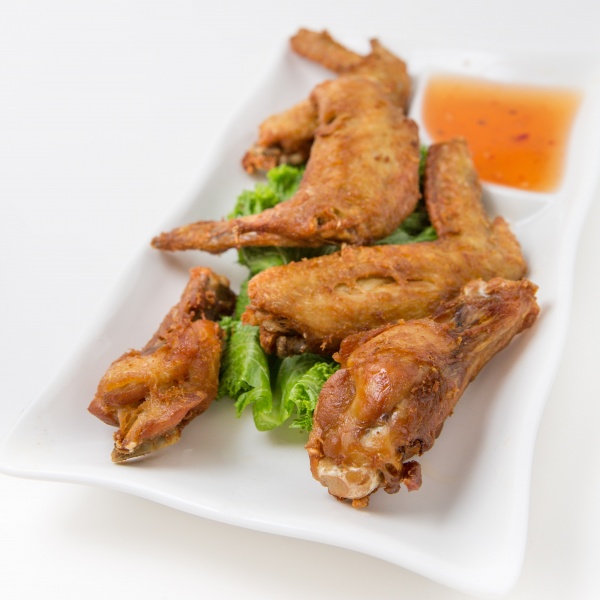 Order A2. Chicken Wings food online from Dokbua Thai Kitchen store, Brookline on bringmethat.com