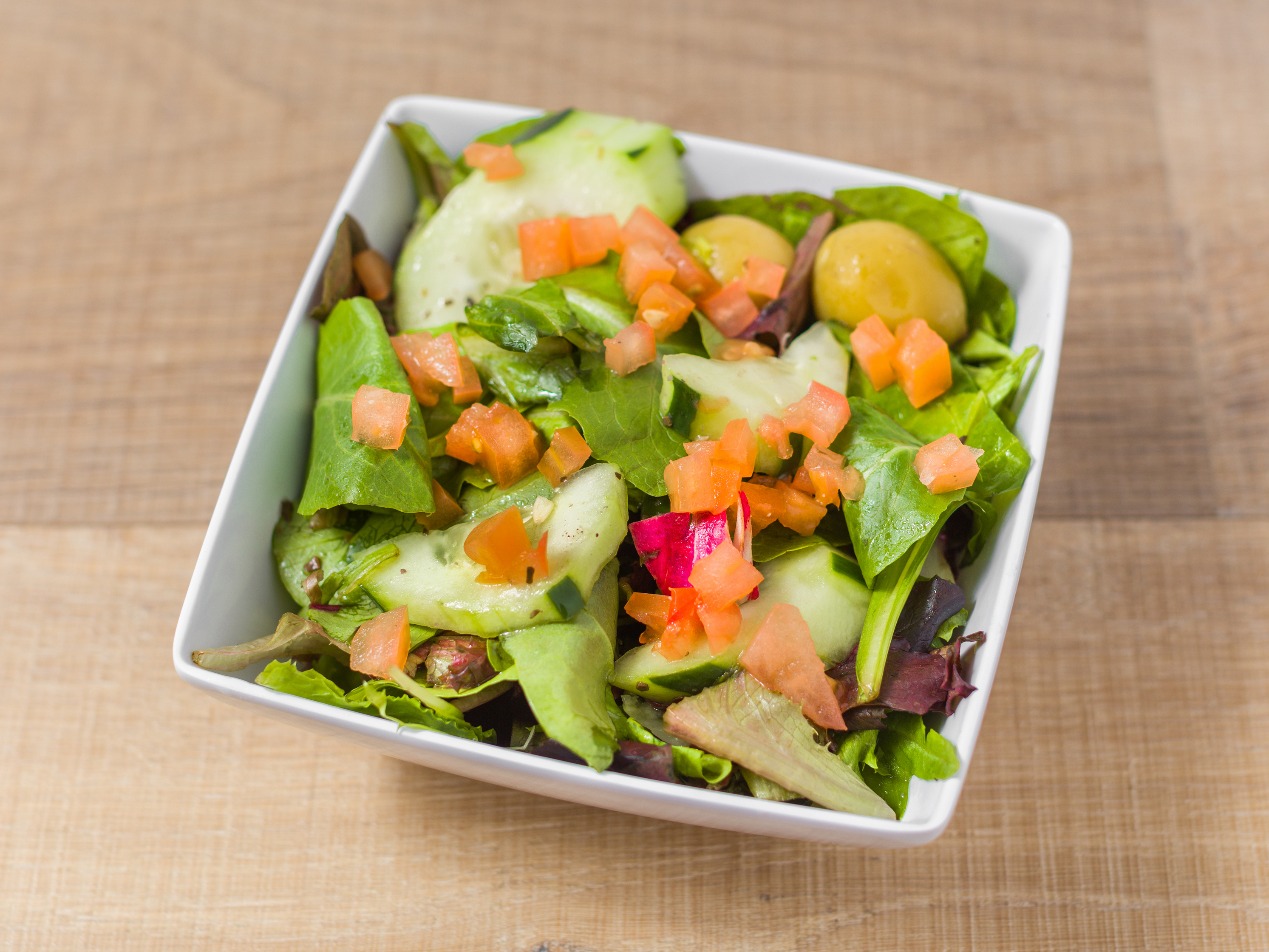 Order Mixed Green Salad food online from Luigi's store, New York on bringmethat.com