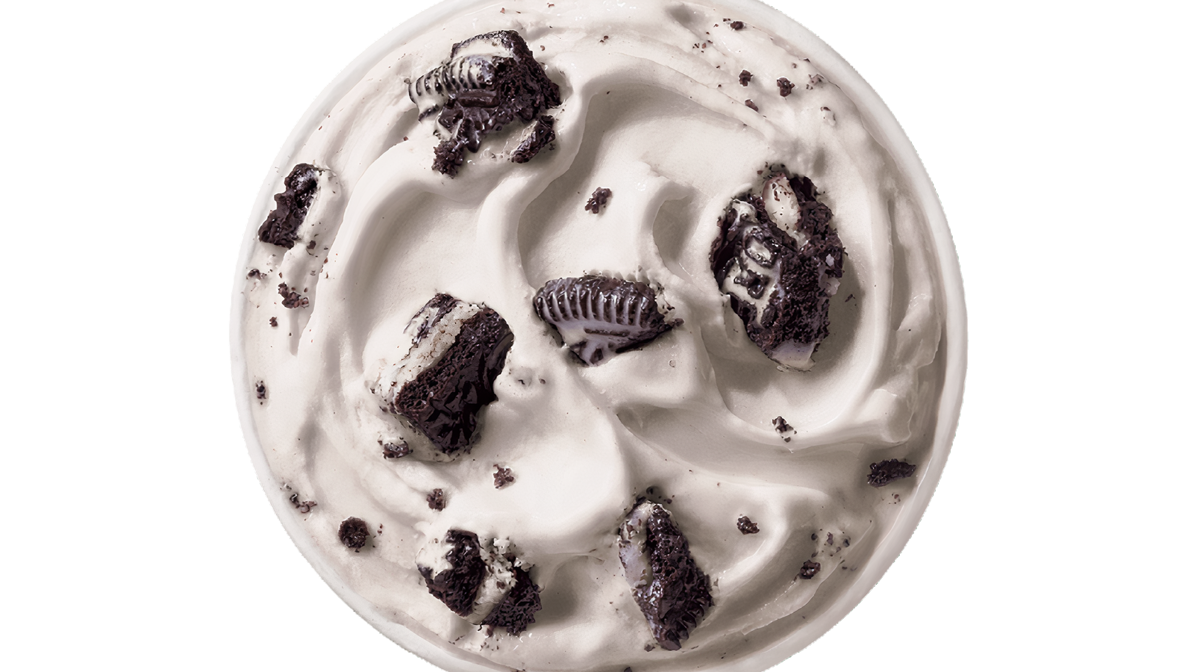 Order OREO® Cookies Blizzard® Treat food online from Dairy Queen store, Austin on bringmethat.com