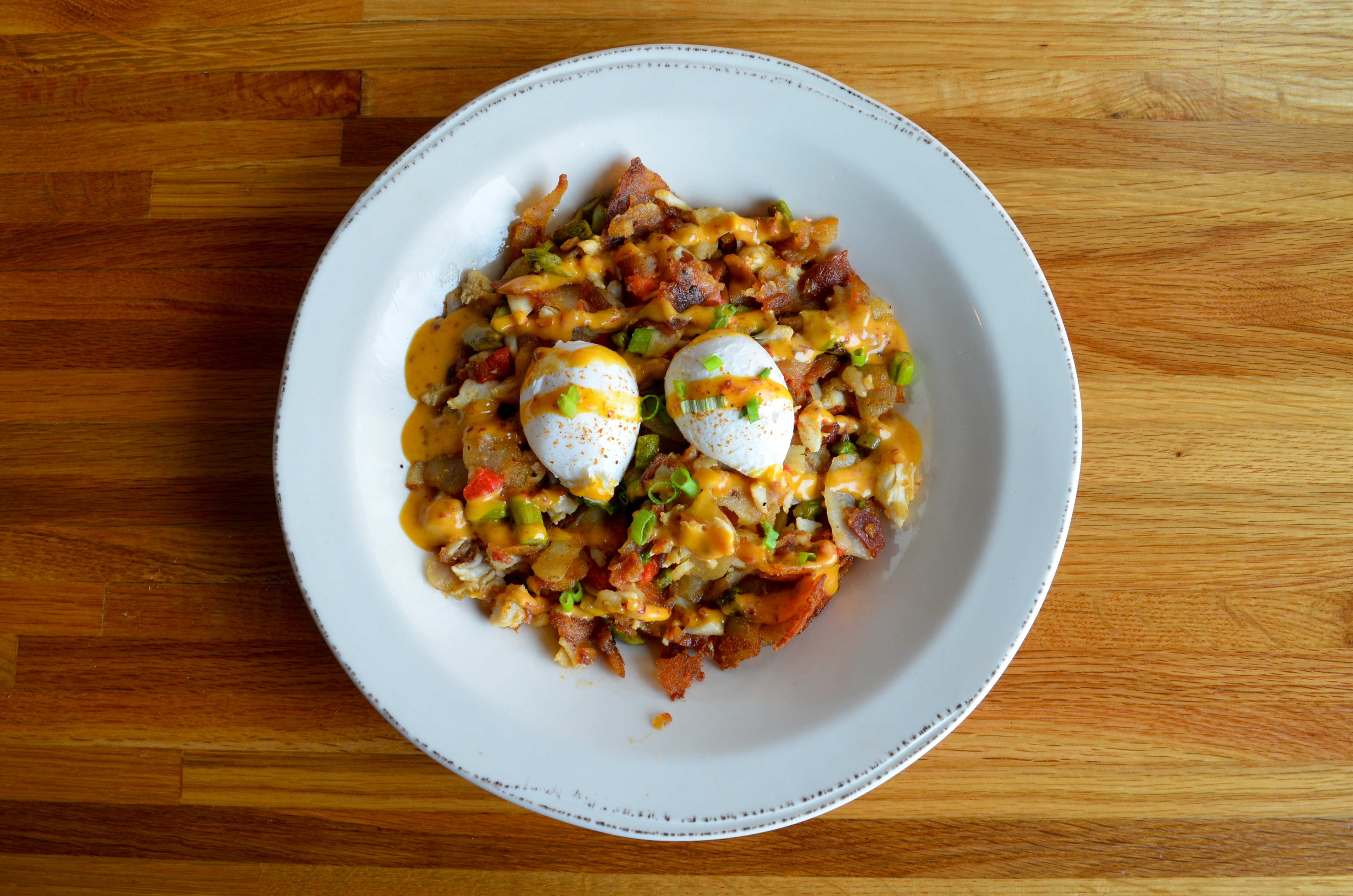 Order Crab Hash food online from Iron Rooster store, Annapolis on bringmethat.com