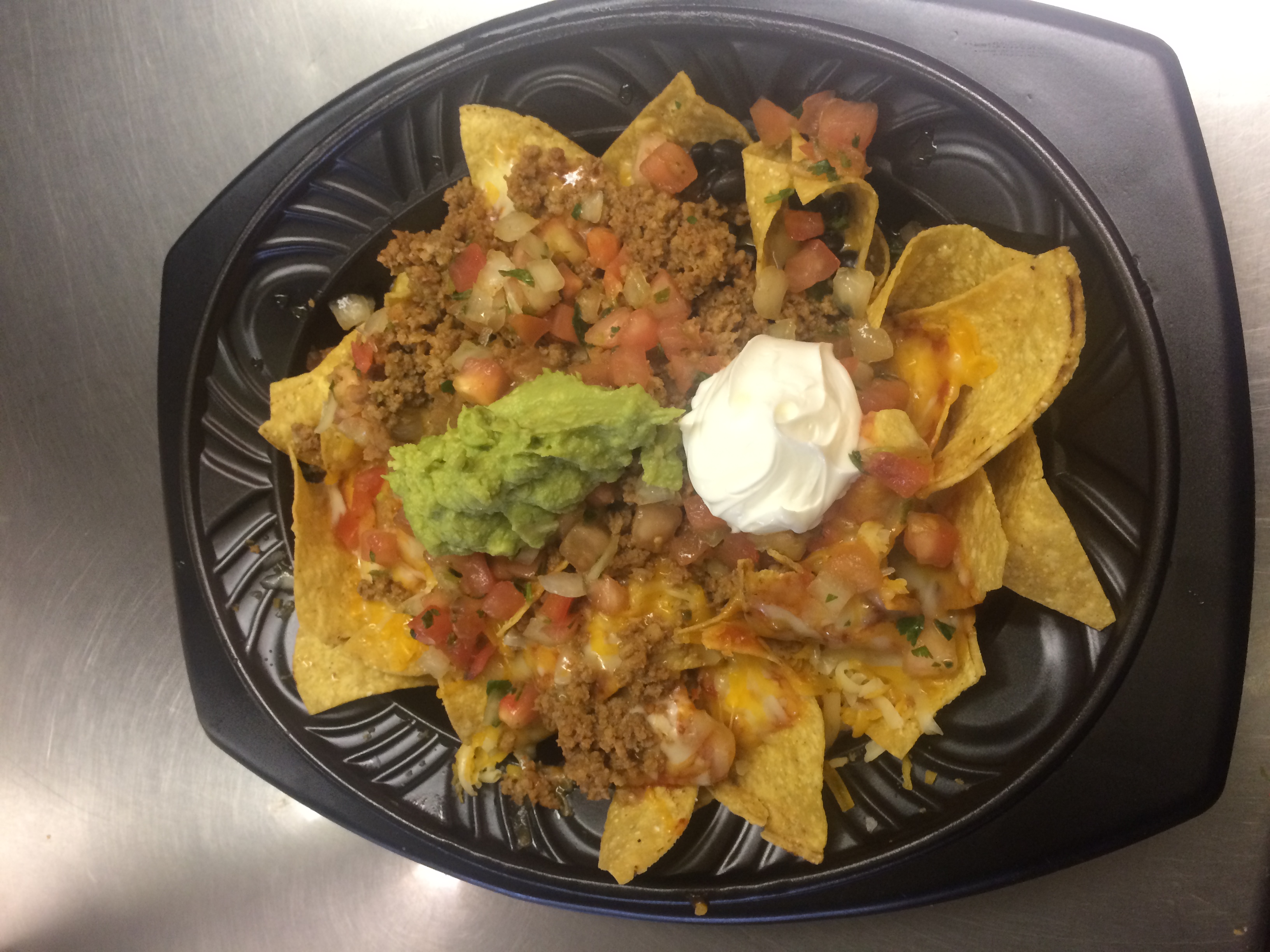 Order Seasoned Beef Nachos food online from Tacotime store, Highland on bringmethat.com