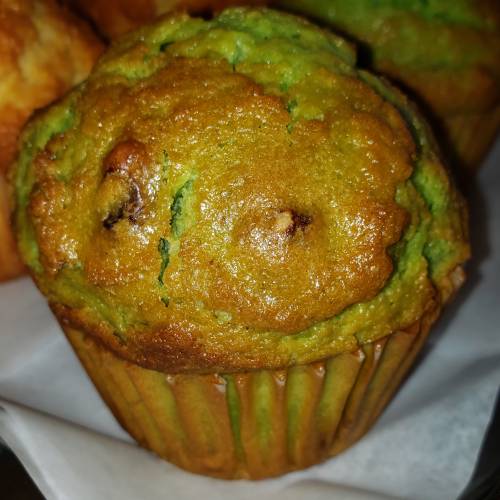 Order Pistachio Muffin food online from Cafe Yafa store, Natick on bringmethat.com