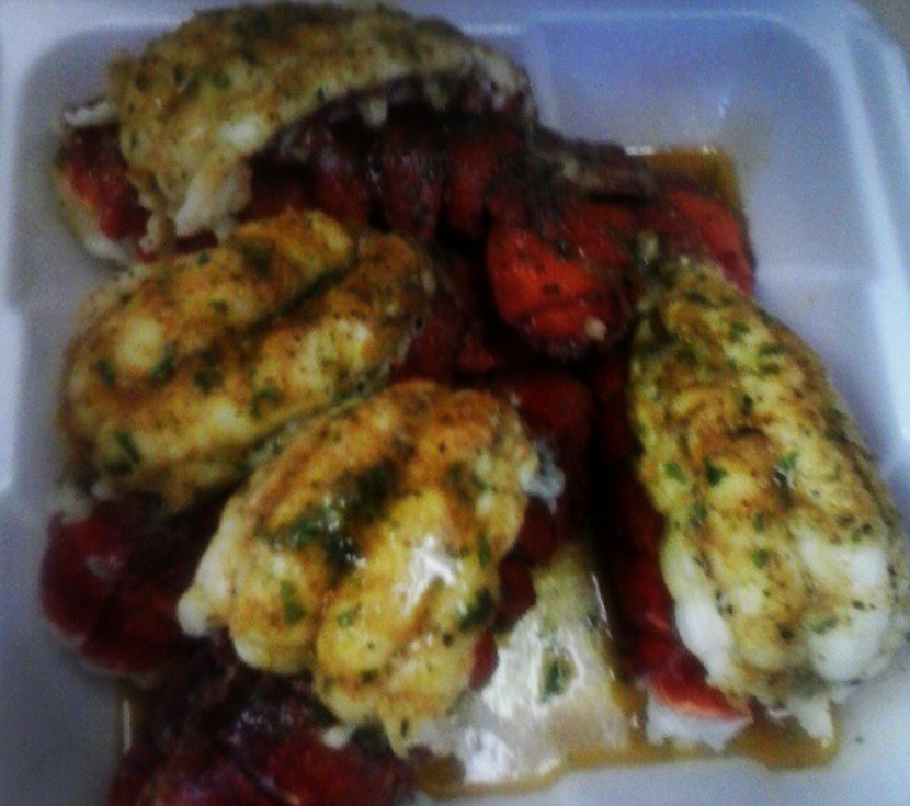 Order Lobster Tail food online from Seafood Cafe store, Riverdale on bringmethat.com