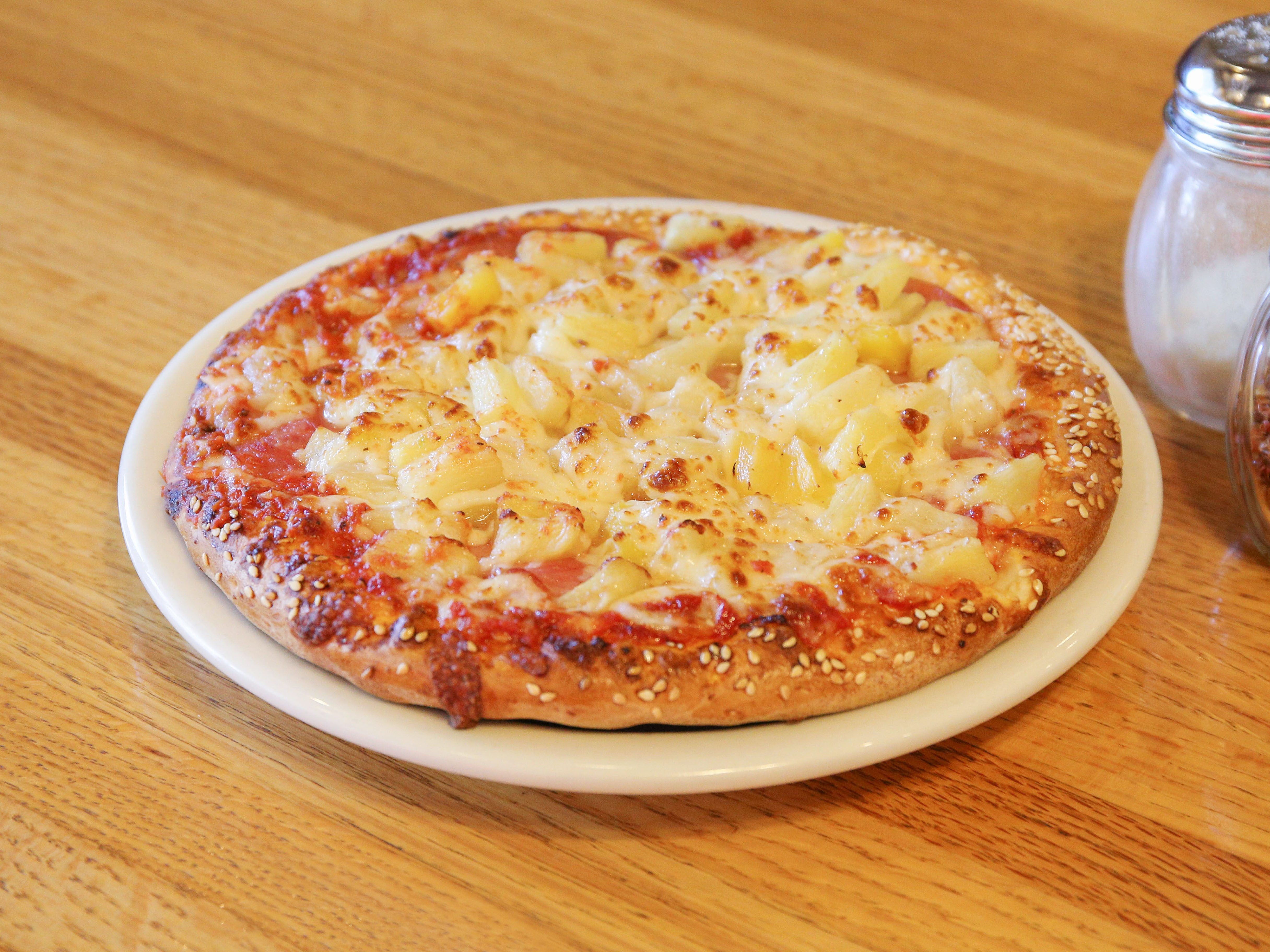 Order 5. Hawaiian Pizza food online from City pizza store, Campbell on bringmethat.com