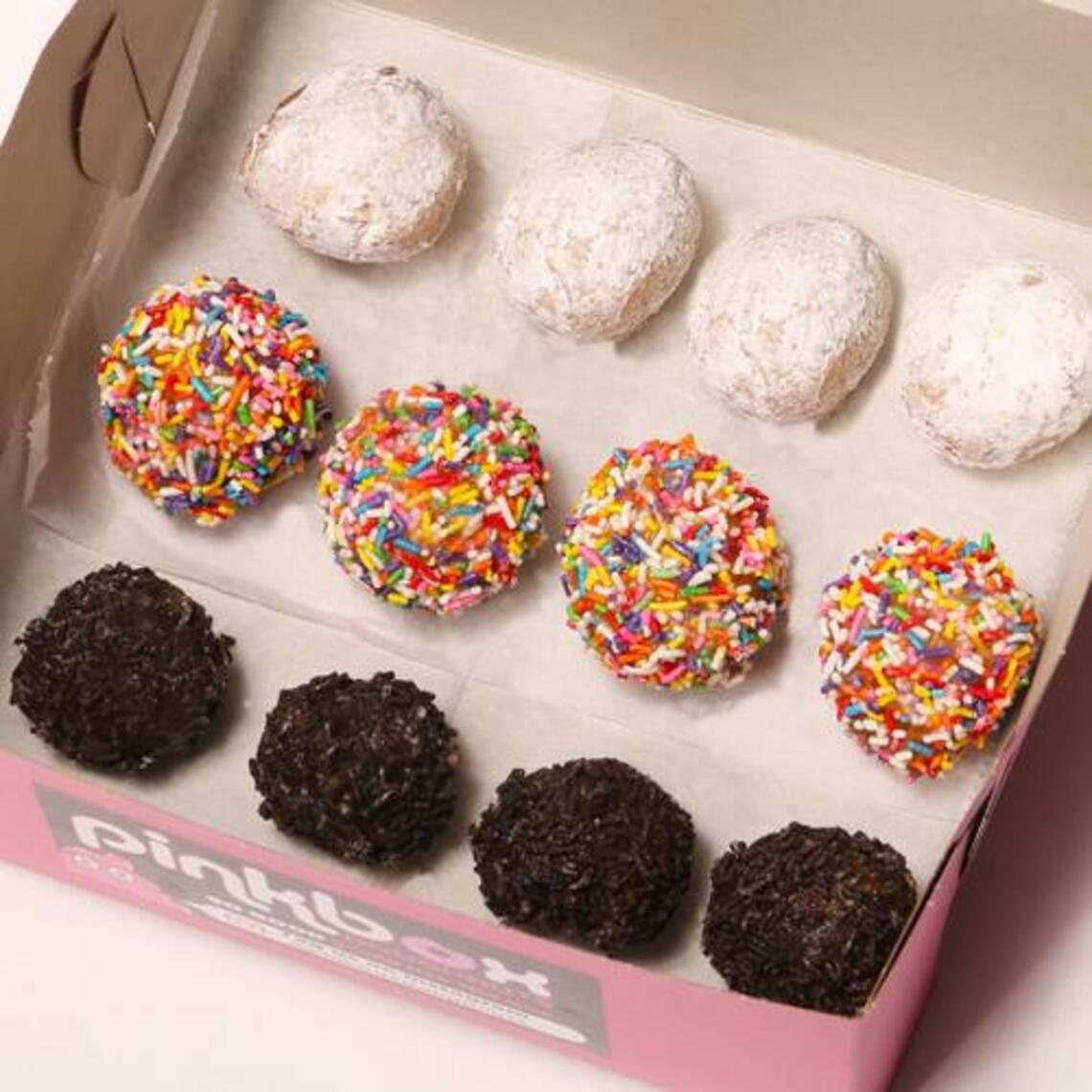 Order PEE WEEZ® Dozen food online from Pinkbox Doughnuts store, Las Vegas on bringmethat.com