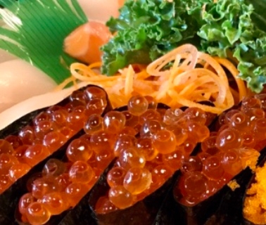 Order IKURA (SALMON ROE) food online from Kin sushi & thai cuisine store, Chicago on bringmethat.com