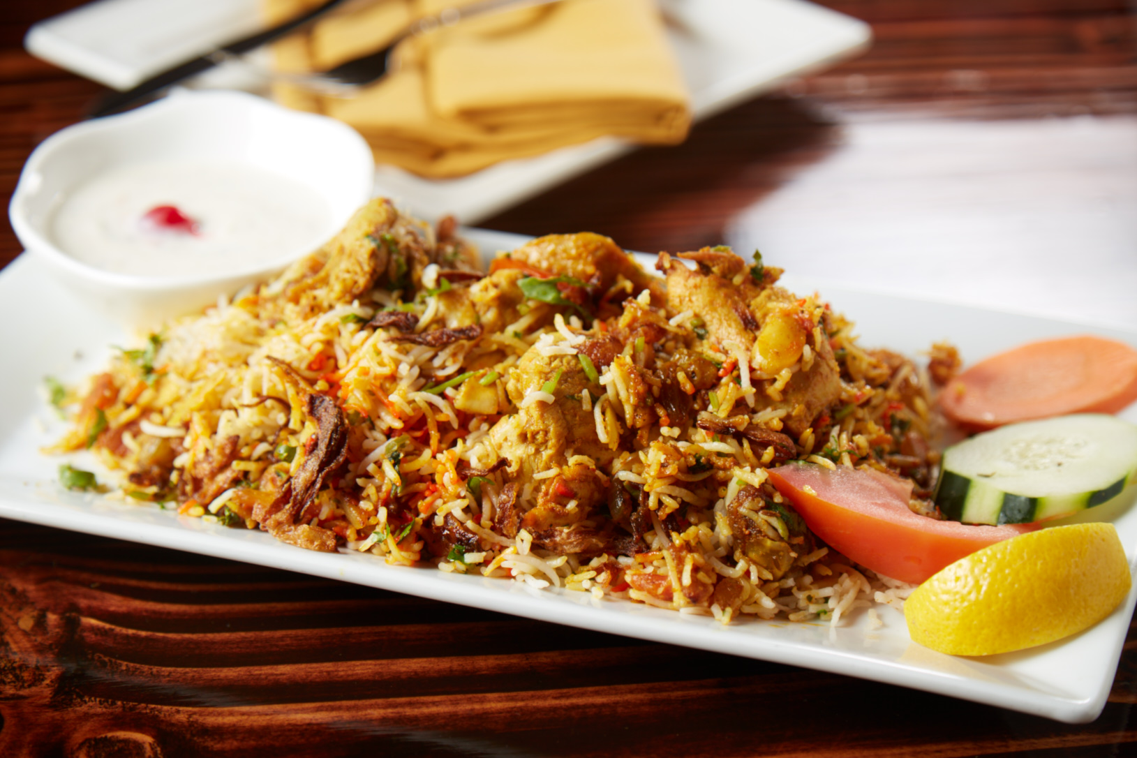 Order Chicken Biryani food online from Anand Indian Cuisine store, New York on bringmethat.com