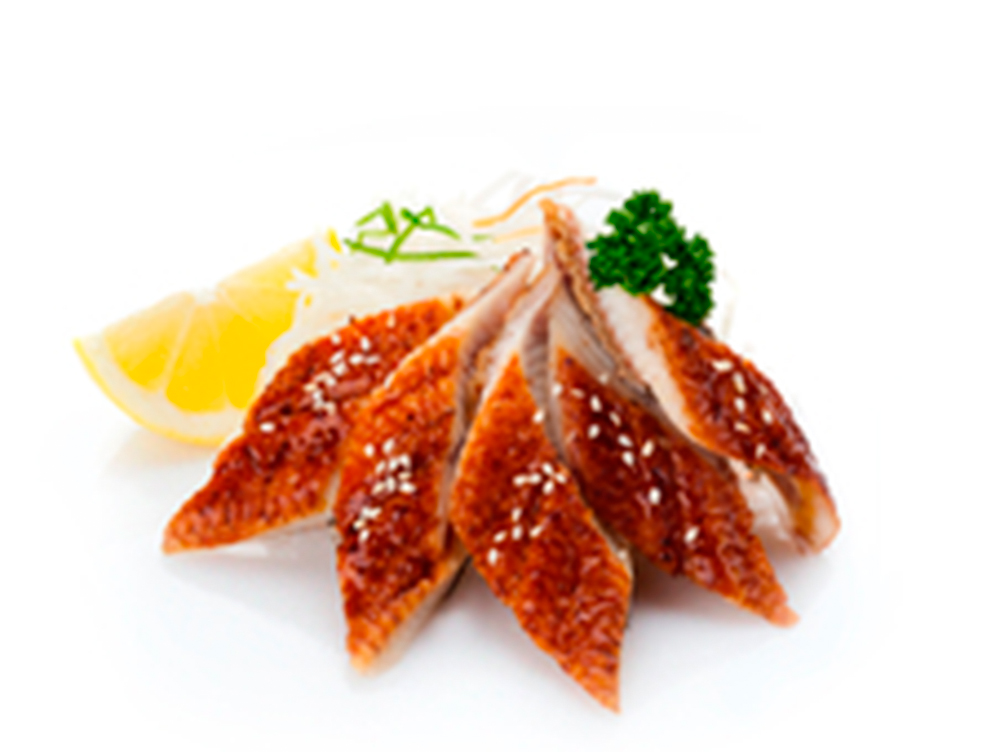 Order Fresh Water Eel Sashimi food online from Sushi Xuan store, Albuquerque on bringmethat.com