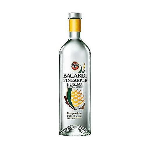 Order Bacardi Flavored Rum Pineapple Fusion (750 ML) 101695 food online from Bevmo! store, San Diego on bringmethat.com