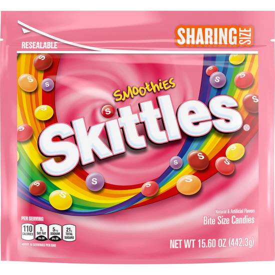 Order Skittles Smoothie Candy Sharing Size (15.6 oz) food online from Rite Aid store, Eugene on bringmethat.com