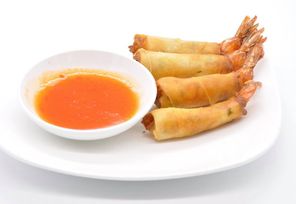 Order A5. Shrimp Roll Lunch food online from Boba Tea Cafe store, Niagara Falls on bringmethat.com