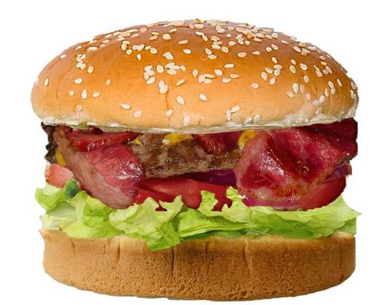 Order Super Bacon Burger food online from Adams Drive In store, Hanford on bringmethat.com
