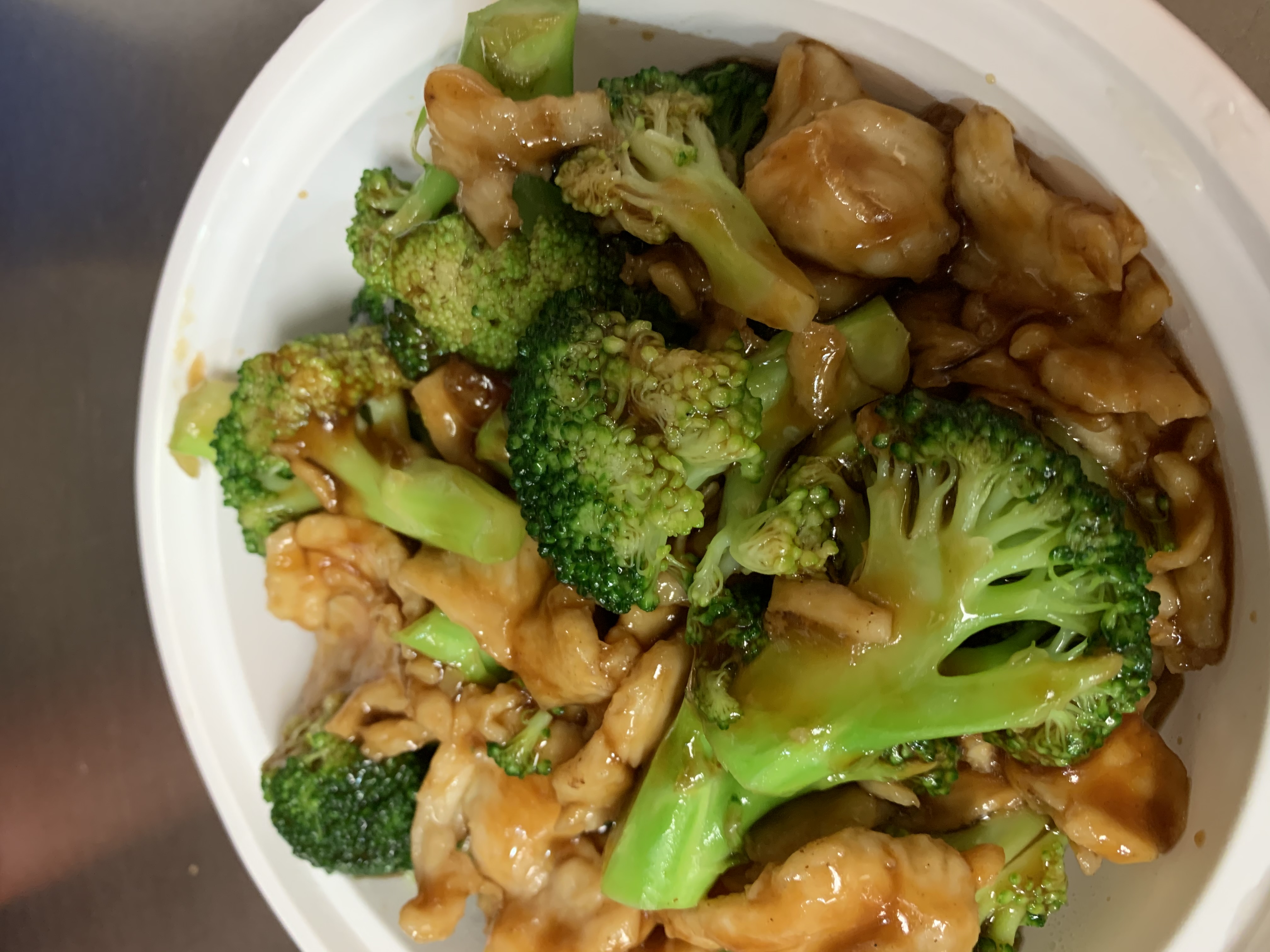 Order 76. Chicken with Broccoli芥兰鸡 food online from Sheng Garden Chinese Restaurant store, Teaneck on bringmethat.com