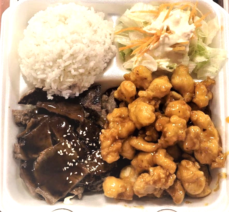 Order bento box 3 (bt.or ch) food online from "CJ Fusion " store, Fairfield on bringmethat.com