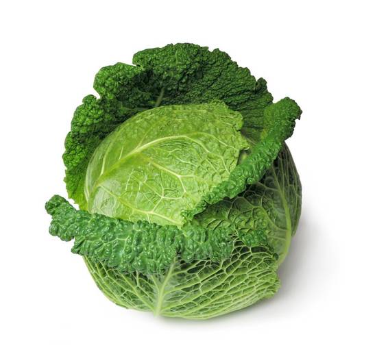 Order Savoy Green Cabbage (approx 2 lbs) food online from Albertsons store, Sherman on bringmethat.com