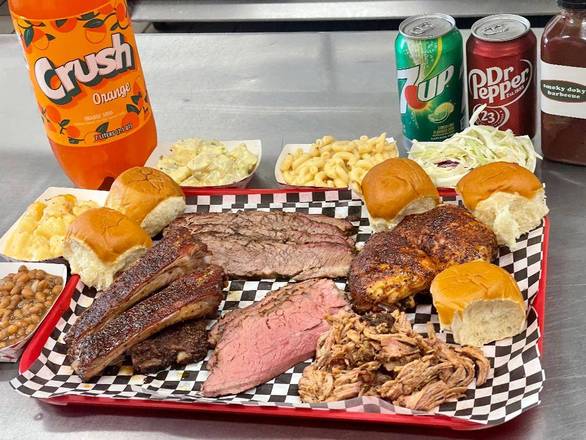 Order Combo Five food online from Smoky Doky Bbq store, Los Angeles on bringmethat.com