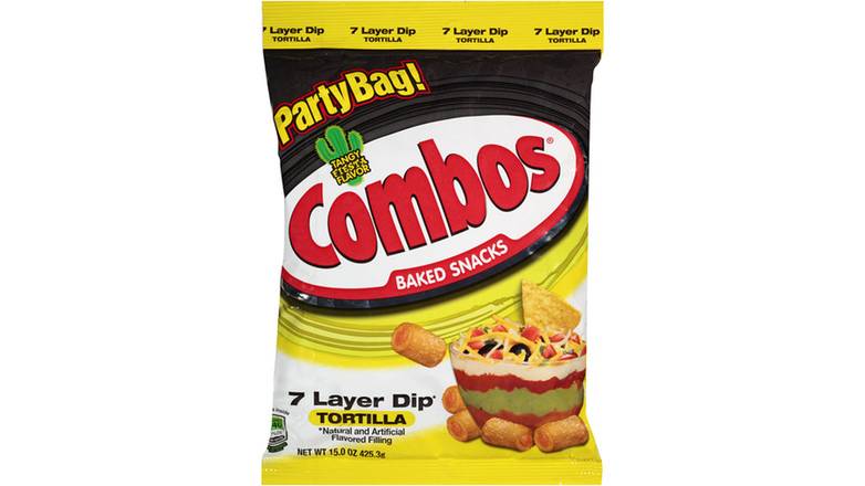 Order Combos 7 Layer Dip Tortilla Baked Snacks food online from Shell Rock Spring store, Bel Air on bringmethat.com