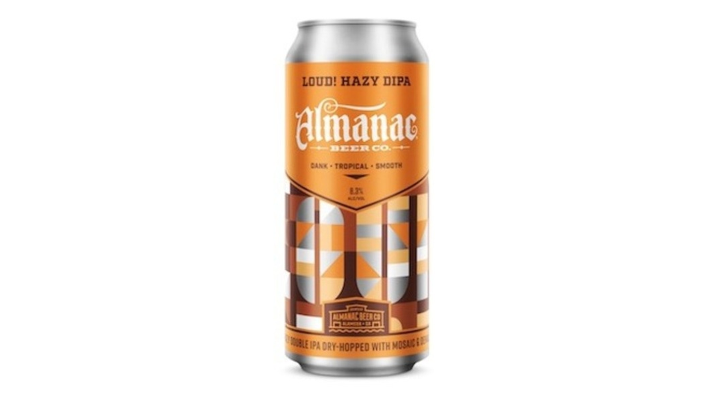 Order Almanac Loud! Hazy Double IPA 4x 16oz Cans food online from Golden Rule Liquor store, West Hollywood on bringmethat.com