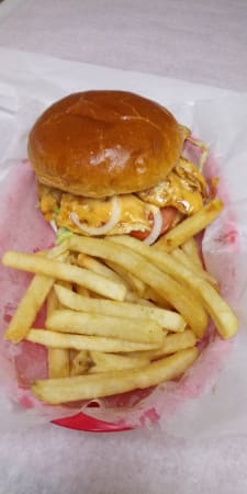 Order Chicken chipotle sandwich w/fries food online from Taste of Chicago store, Chicago on bringmethat.com