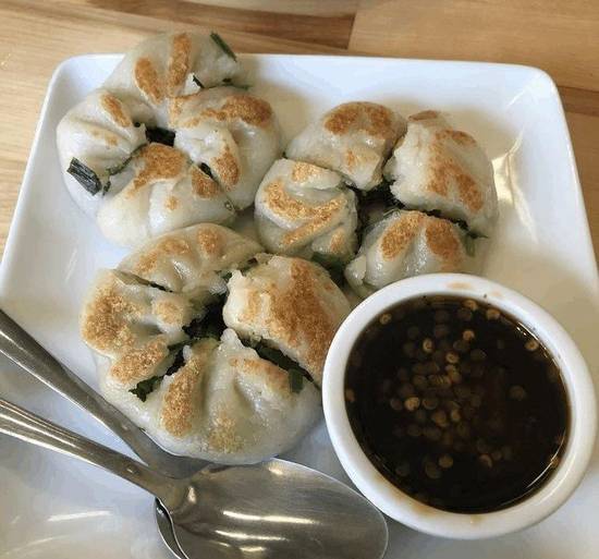 Order Chive Dumplings food online from Maenam Thai store, Blawnox on bringmethat.com