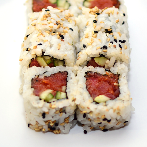 Order Spicy Tuna Roll  food online from Hotto Sushi store, Orange on bringmethat.com