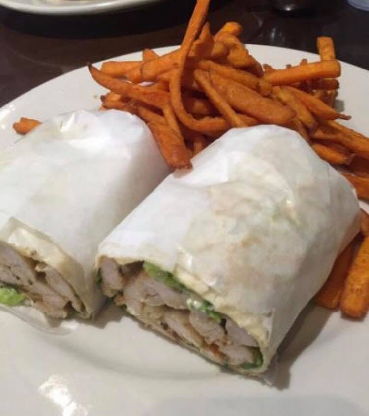 Order Chicken Salad Wrap - Wrap food online from Hometown Pizza Cafe store, Water Valley on bringmethat.com
