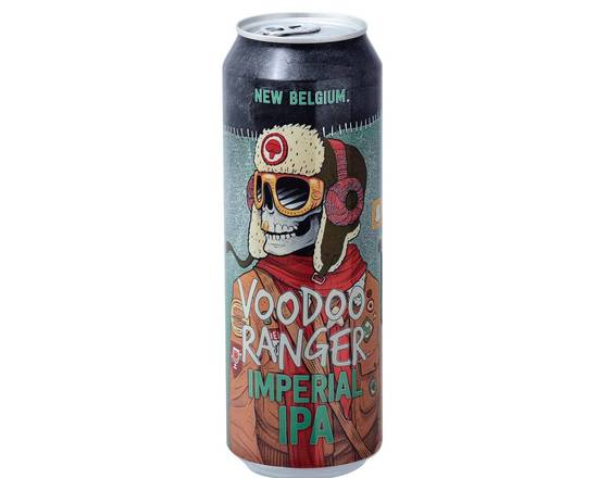 Order Voodoo Ranger Imperial IPA, 19,2oz can (9% ABV) food online from Moby Liquor store, Los Angeles on bringmethat.com