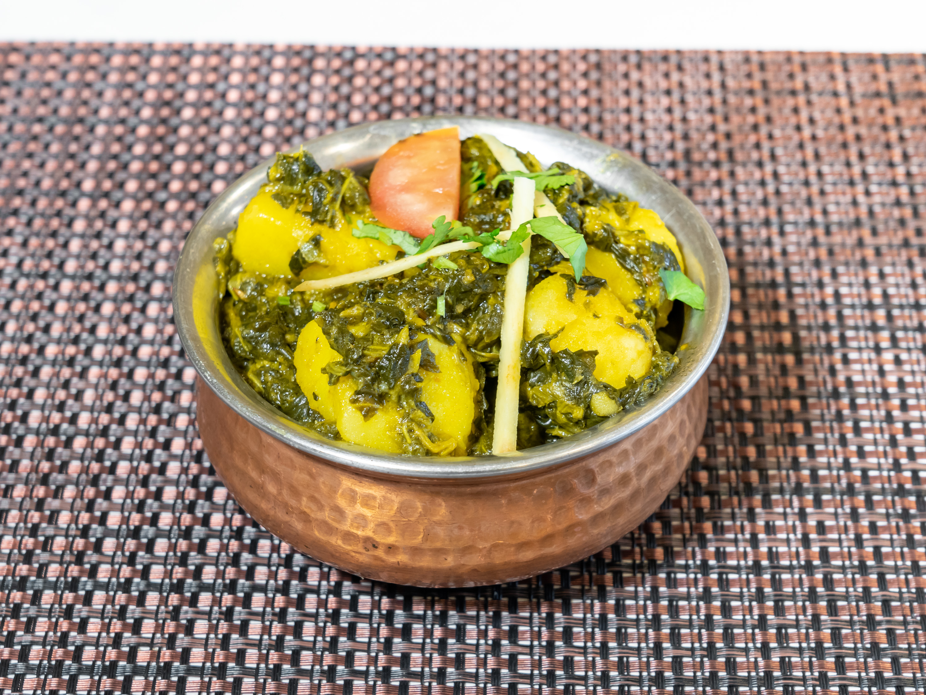 Order 74. Sag Aloo food online from New Little India store, Shelby Township on bringmethat.com