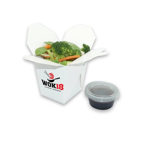 Order Steamed Mixed vegetables food online from Wok 18 store, Teaneck on bringmethat.com