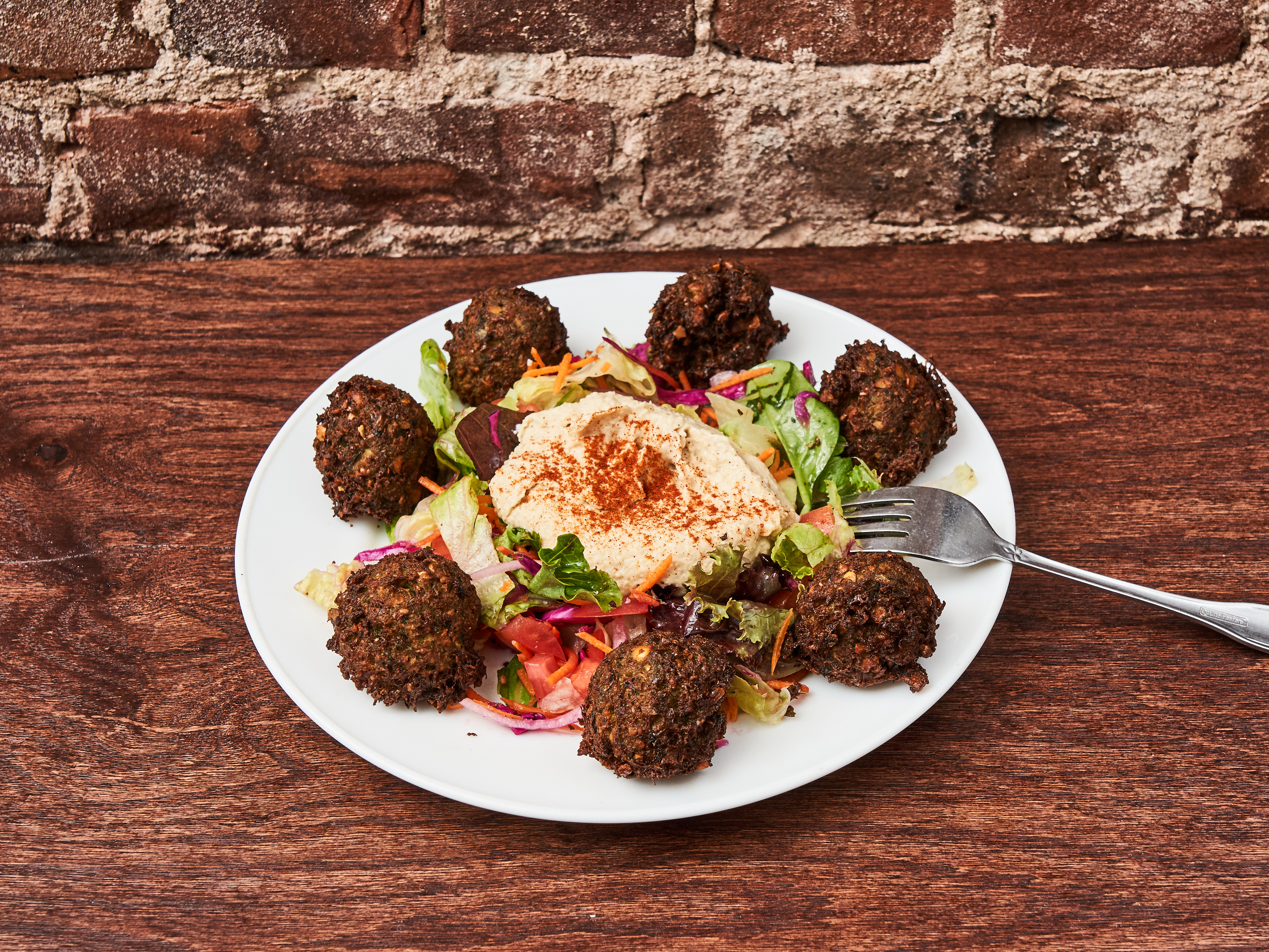 Order Falafel with Humus food online from Istanbul park store, Brooklyn on bringmethat.com