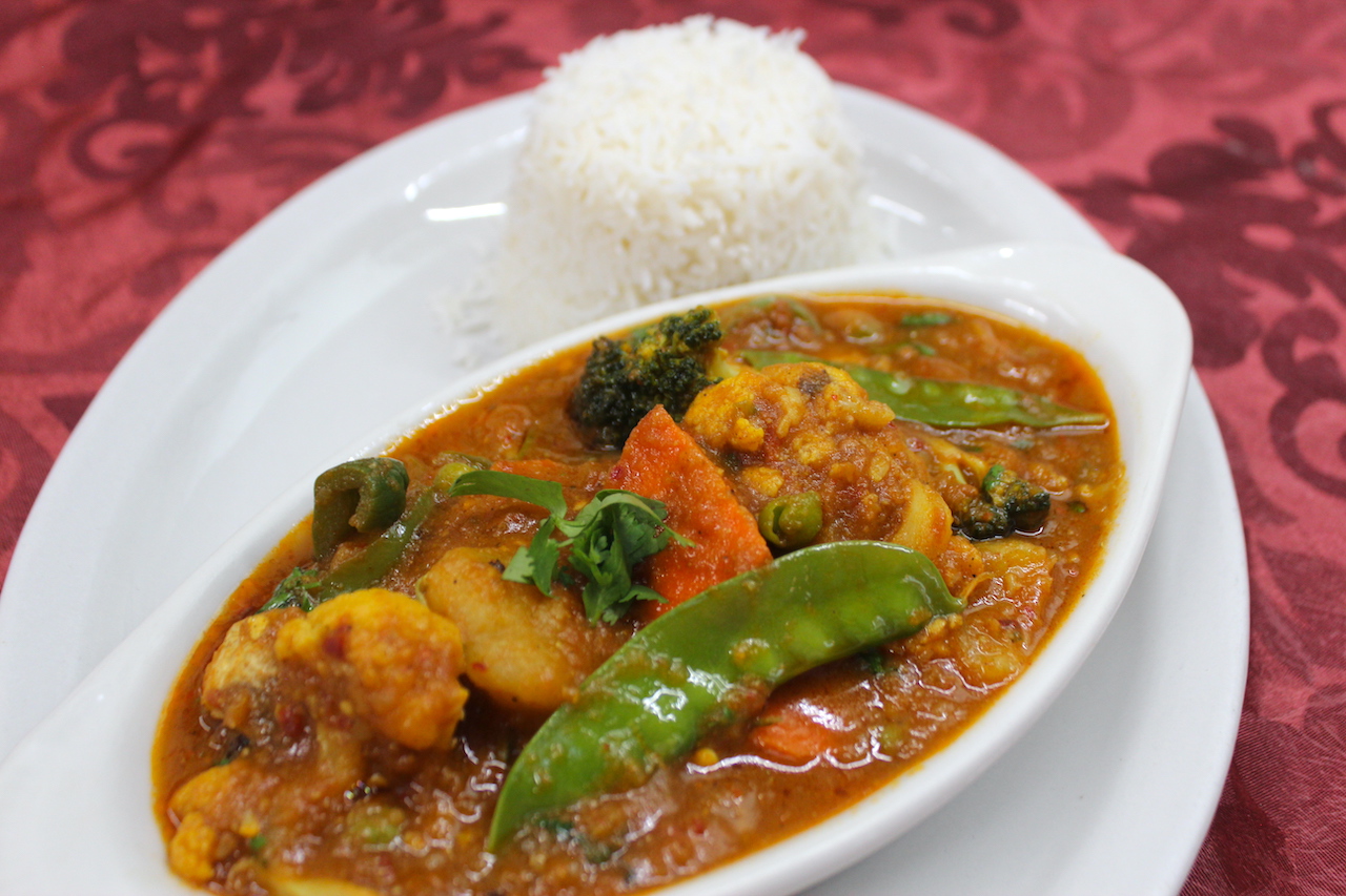 Order Mix Vegetables Curry  food online from Everest Nepal Restaurant store, Colorado Springs on bringmethat.com