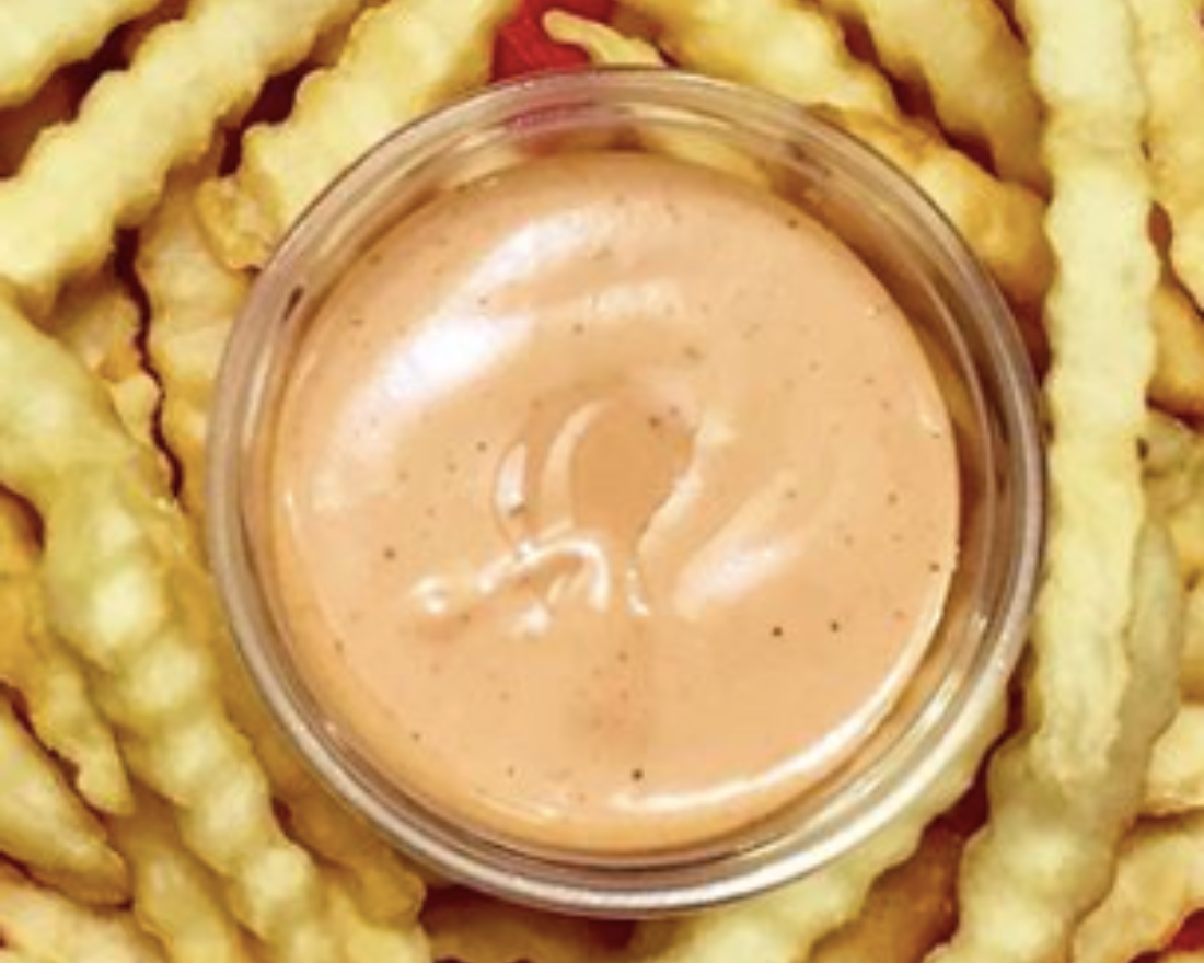 Order 2 oz Fry Sauce food online from Johnny'S Burgers & Dogs store, Tempe on bringmethat.com