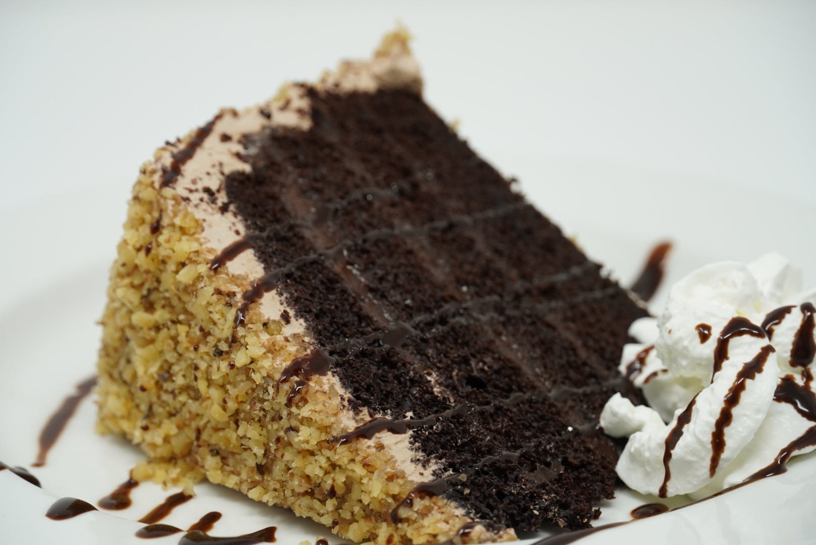 Order Mrs. D's Chocolate Cake - Dessert food online from DeNunzio's Italian Restaurant - Latrobe store, Latrobe on bringmethat.com