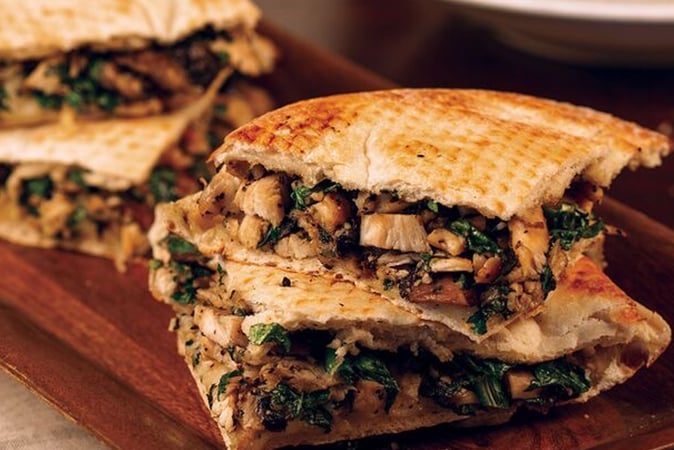 Order Chicken Portabella Sandwich food online from Russo Pizza store, Kingwood on bringmethat.com