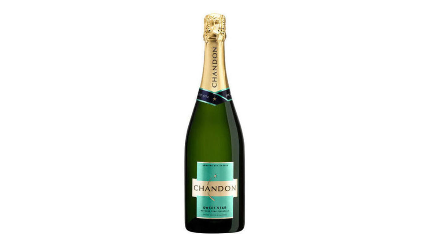 Order Chandon Sweet Star Napa Valley Champagne Blend Sparkling Wine 750mL food online from Spikes Bottle Shop store, Chico on bringmethat.com