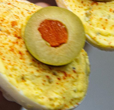Order DEVILED EGGS food online from Paulies Poboys store, Houston on bringmethat.com