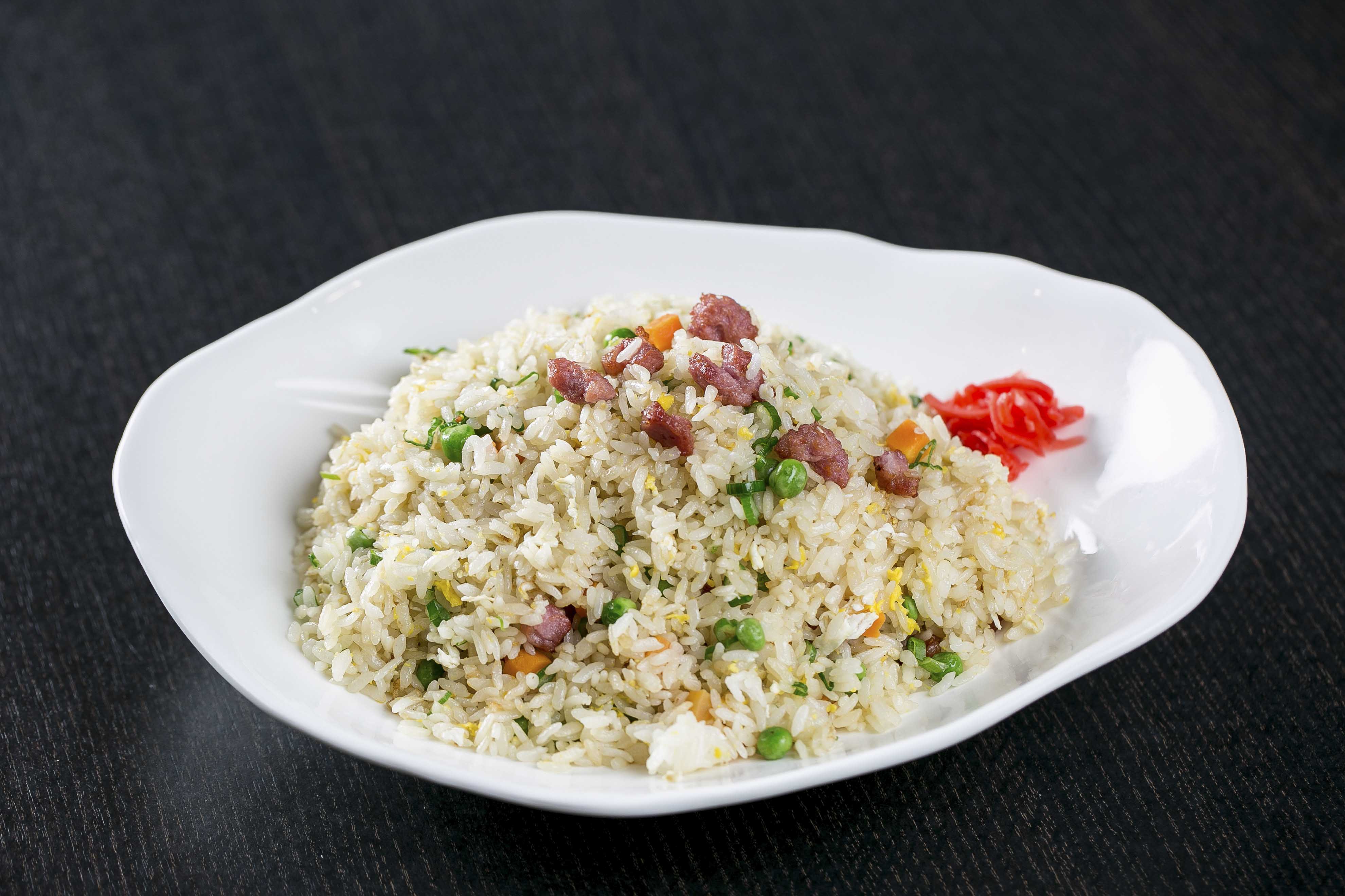 Order K10. Sausage Fried Rice food online from Icho Izakaya Fusion Cuisine store, Temple City on bringmethat.com