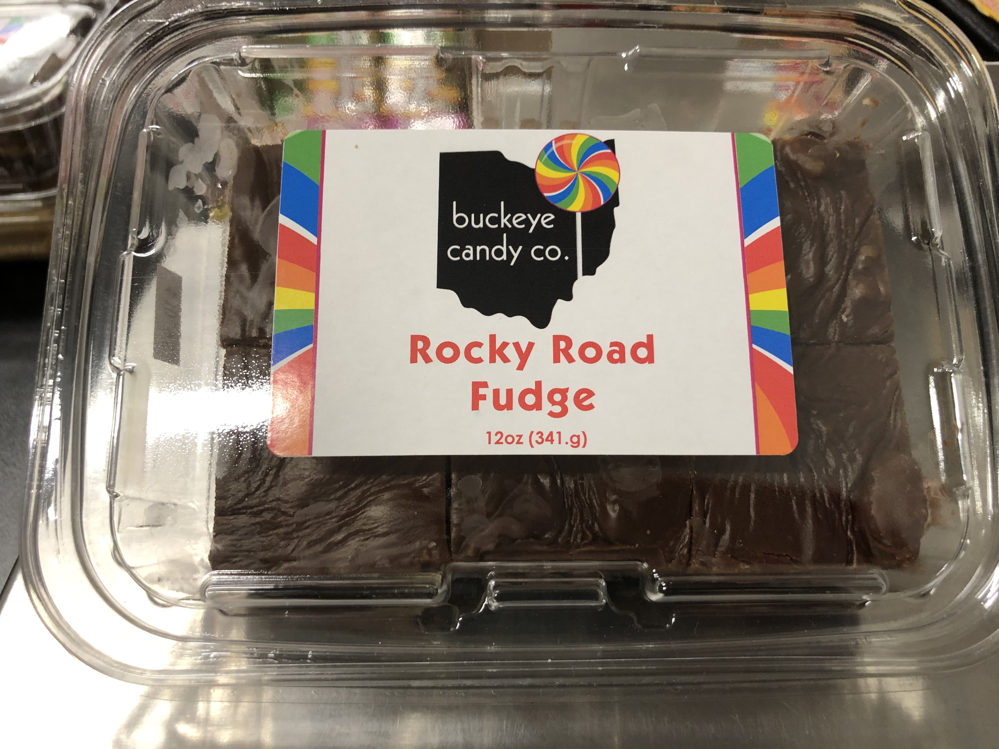 Order Rocky Road Fudge Tray food online from Buckeye Candy Company store, Columbus on bringmethat.com