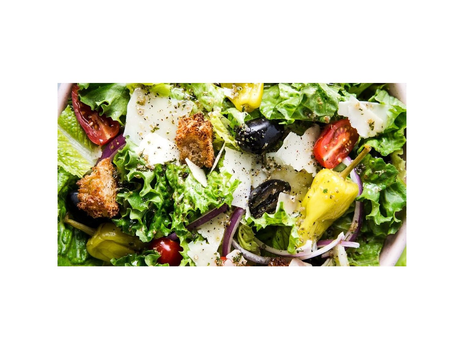 Order Italian Tossed Salad food online from Green Day Cafe store, Yukon on bringmethat.com