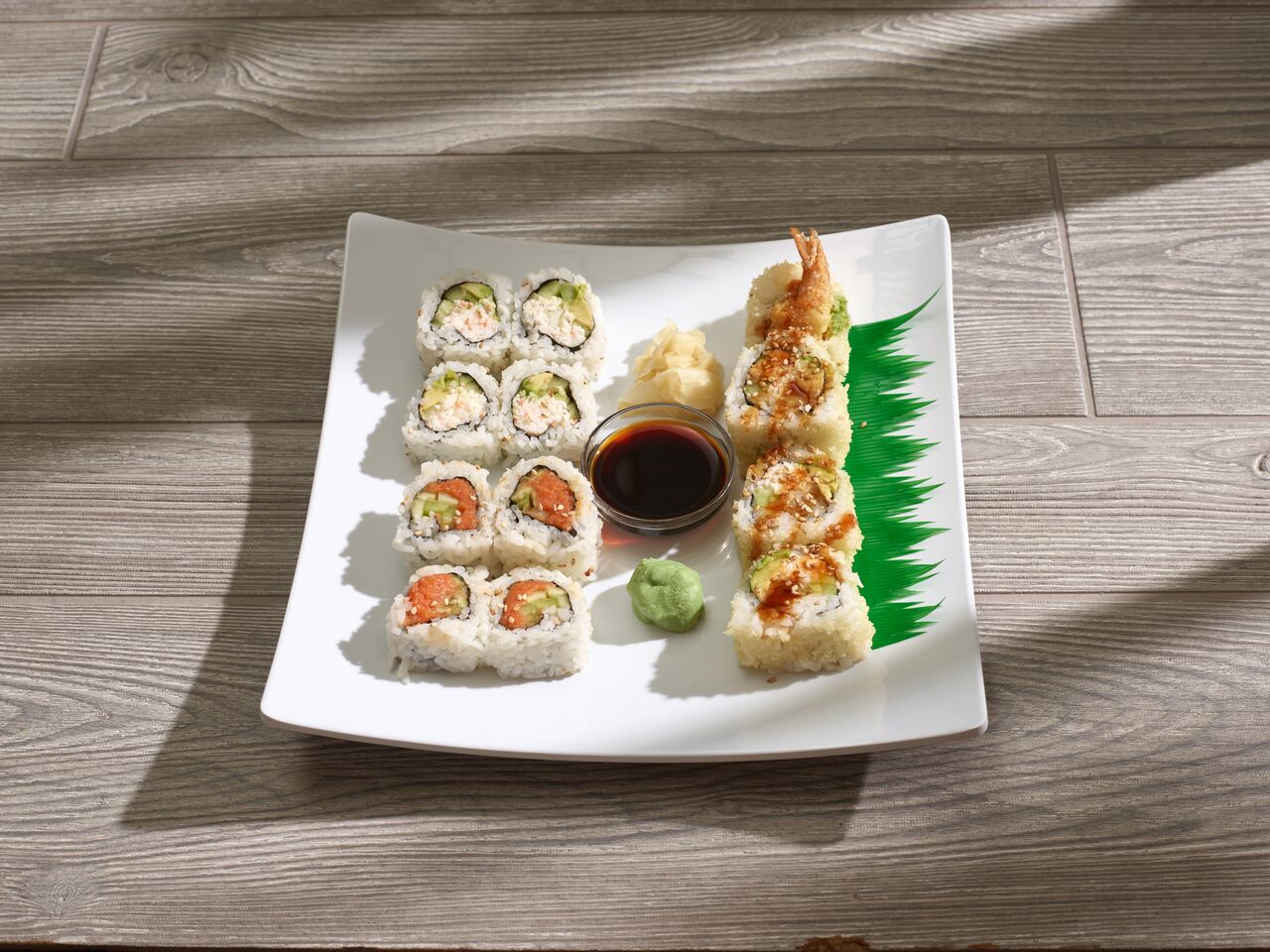 Order 63. 12 Pieces Sushi food online from Sushi Yaki store, Lake Forest on bringmethat.com