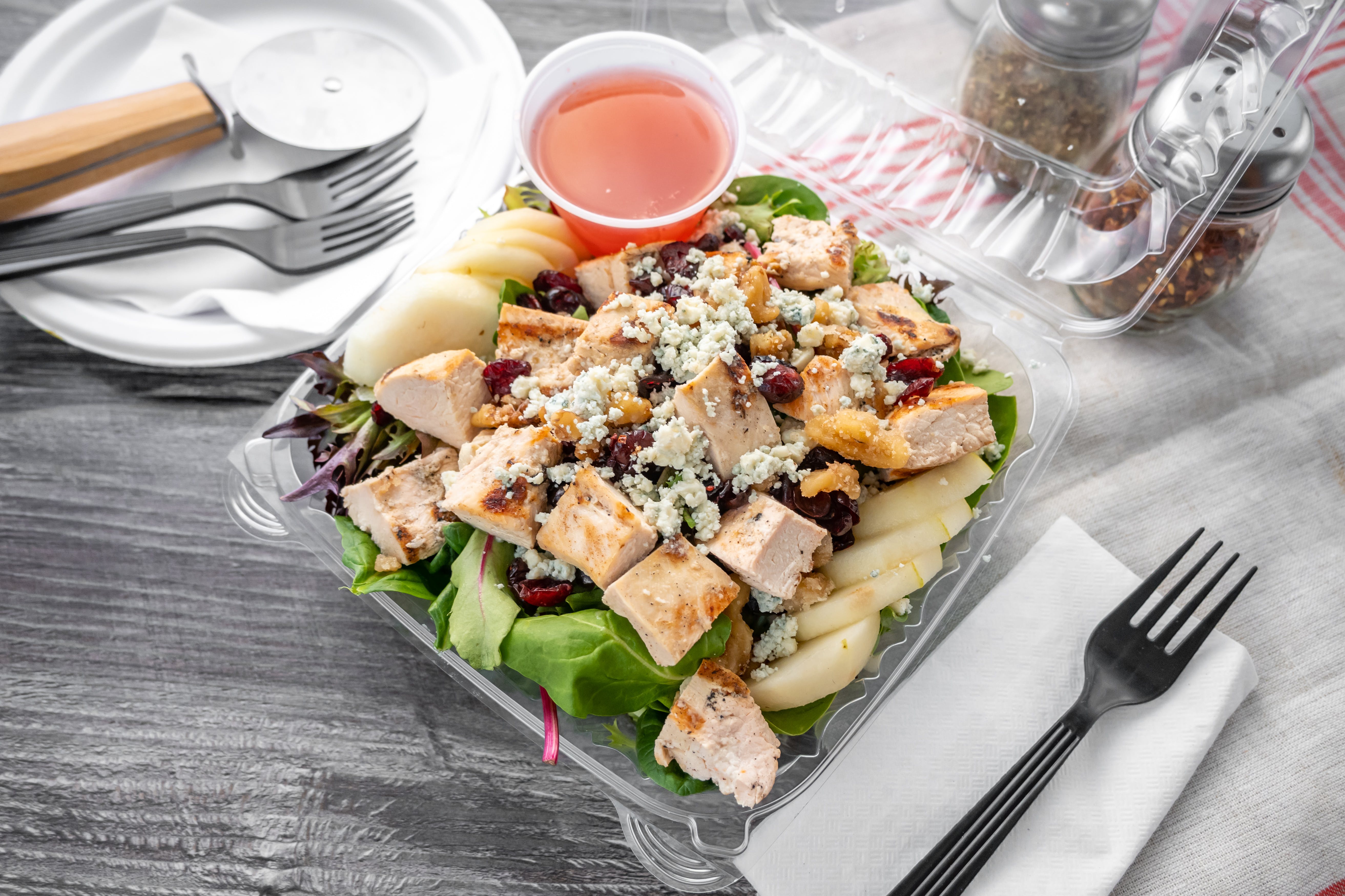 Order Pear Salad - Salad food online from Firepit Pizzeria & Grill store, Springfield on bringmethat.com
